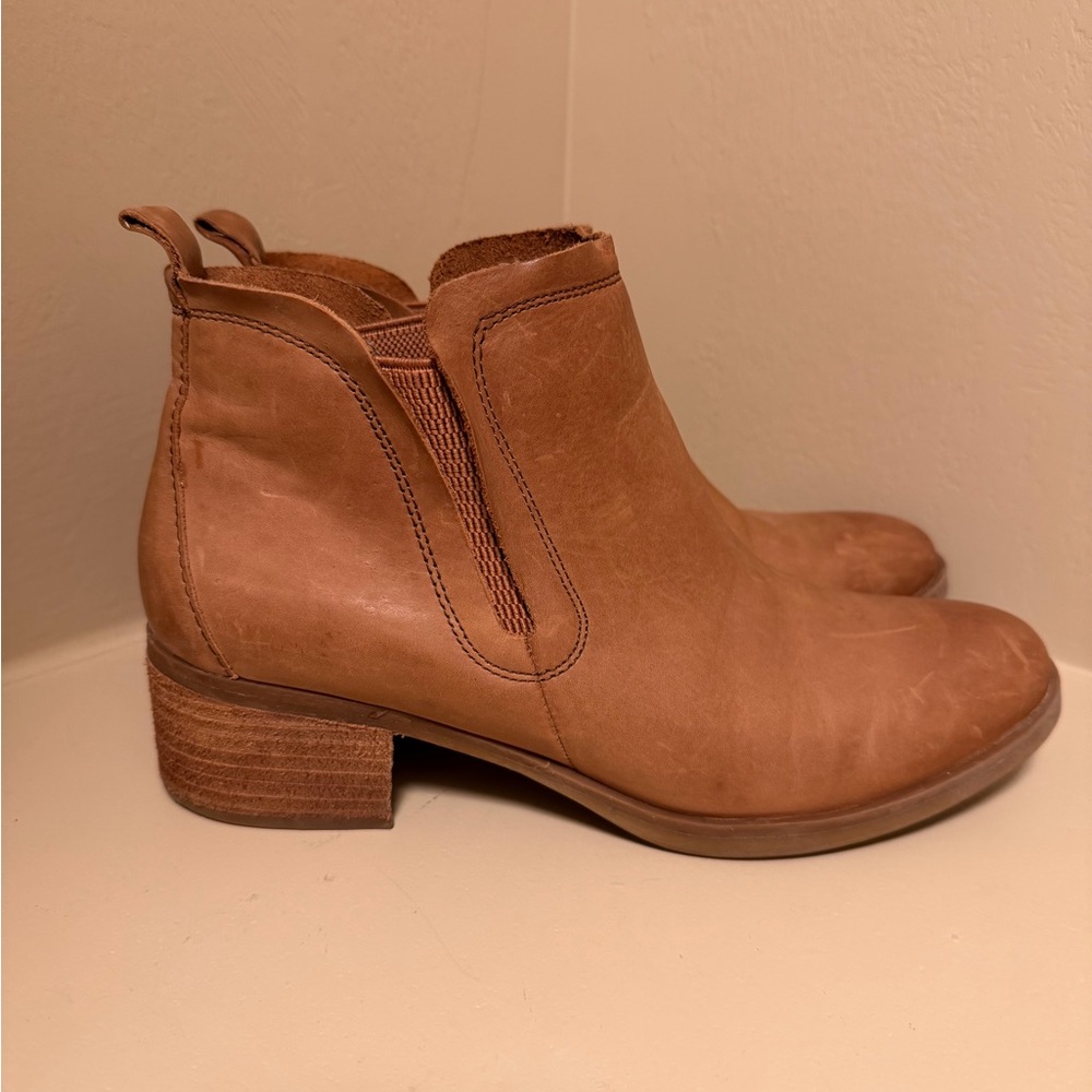 Kork-Ease 🍾Women's Tan Genuine Leather Ankle Boots